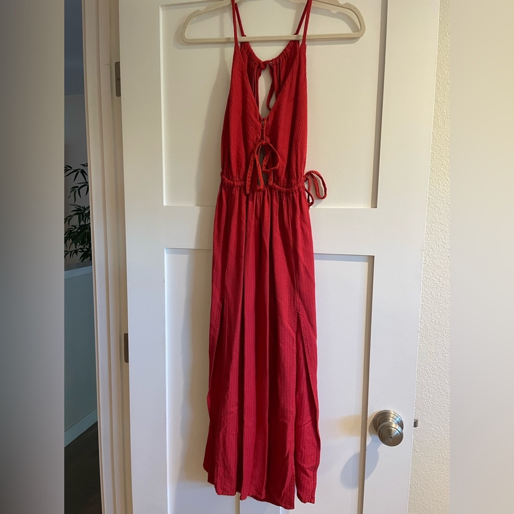 ❤️🌊Oneill Midi Open Back Tie Dress❤️🌊
